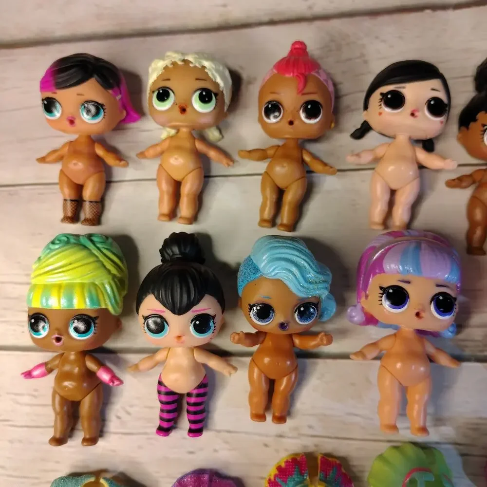 LOL OMG Surprise Dolls and Accessories Lot Cups Clothes